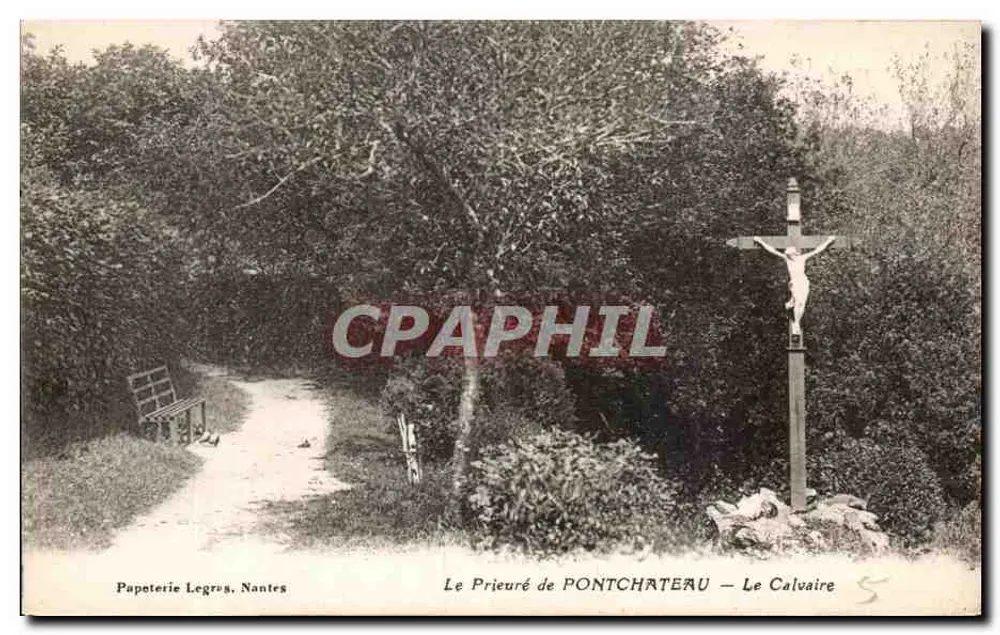 O Prieuré de PONTCHATEAU — O Calvaire - Frente