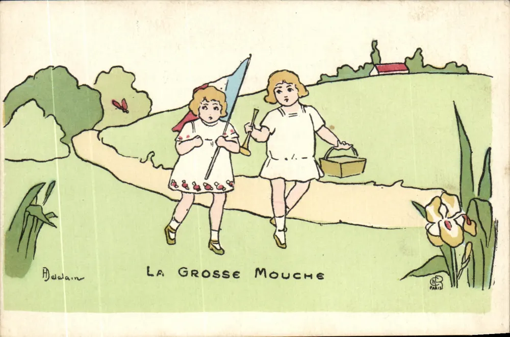 A Grande Mosca — desenho de Declain — Edição Francesa, Série E N° 186 - Frente