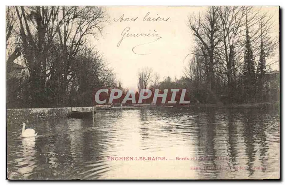 Enghien-les-Bains — Ufer des Nordsees — Henri WIBUR - Vorderseite