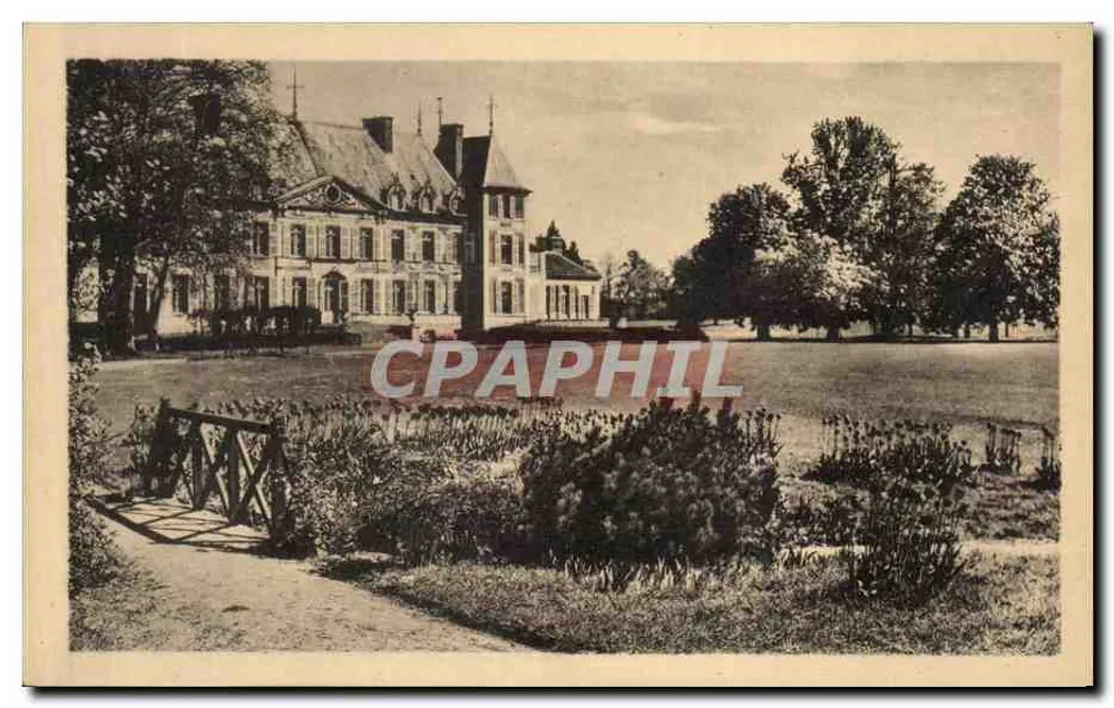 Castelo de Courson — Bruyères-le-Châtel (S.-et-O.) — Foto e impressão PATRAS, 9 Avenida Margueritte, Roubaix - Frente