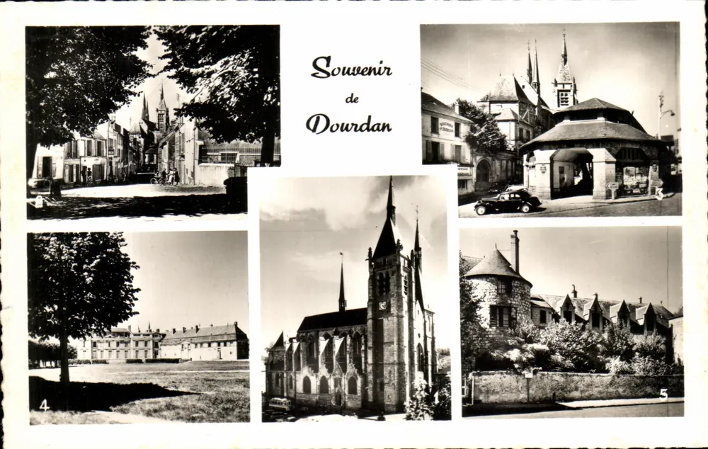 Dourdan — Erinnerung an Dourdan — Éditions LUXE-ESTEL & Cie - Vorderseite