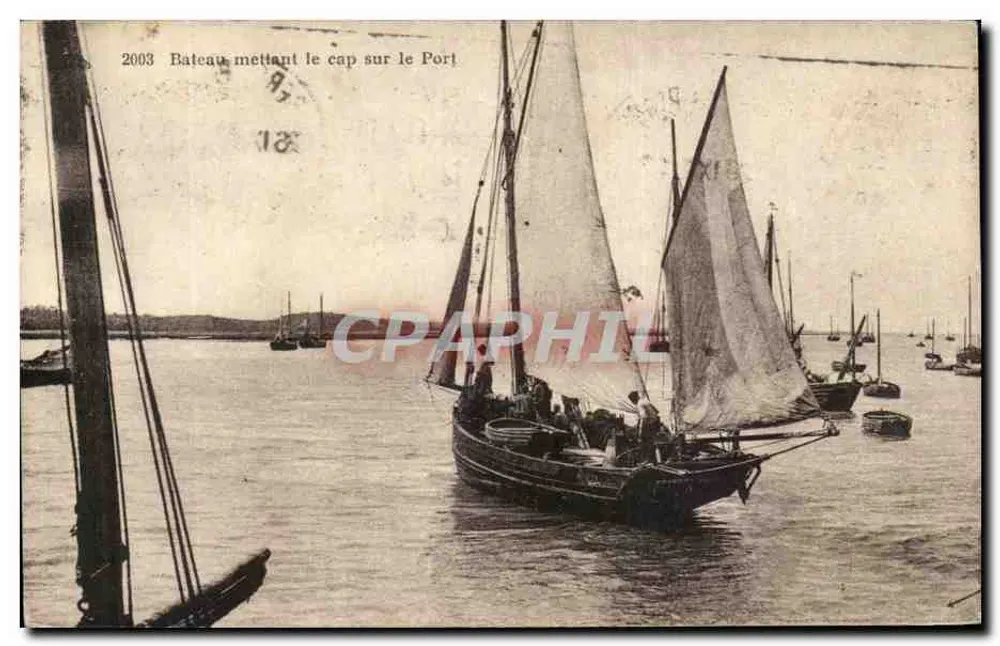 Navio rumando para o Porto — 2003 — editor não visível - Frente