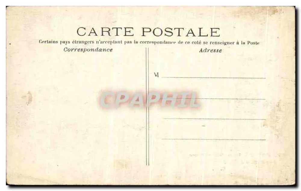 PARIS — Bois de Boulogne — Ansicht der Ufer des Sees im Winter — C. M. - Rückseite