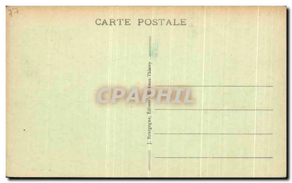 La Ferté-sous-Jouarre (S.-et-M.) — Les Terrasses du bord de la Marne — Edition Gibery - Rückseite