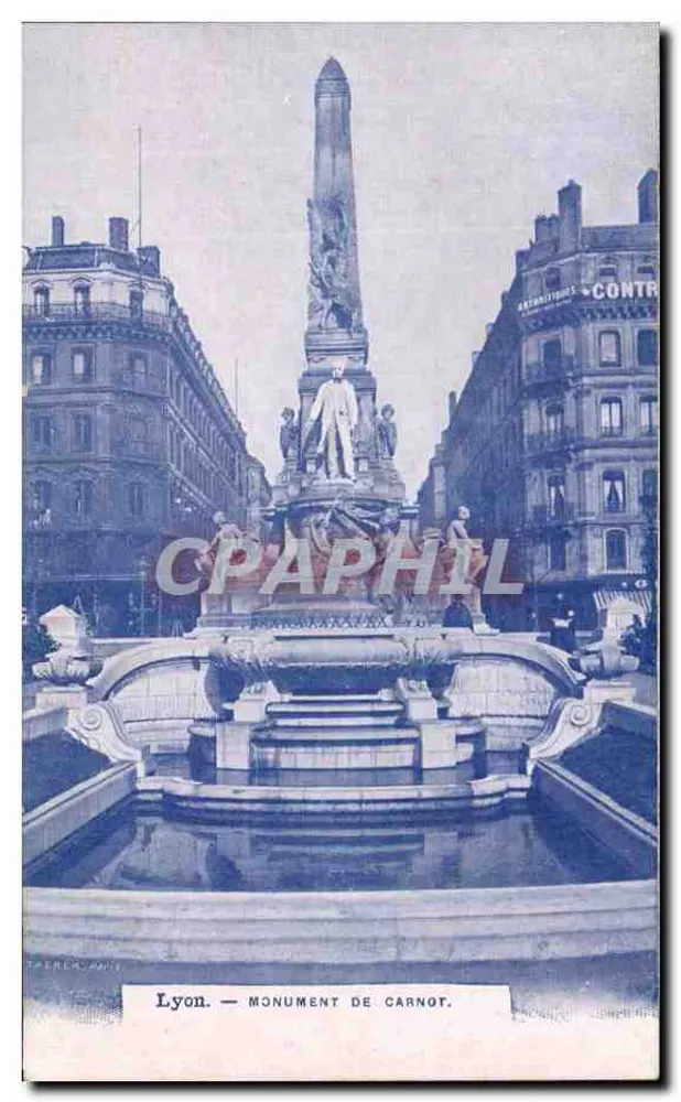 Lyon — Monument de Carnot — TATRIER-AMIN - Frente