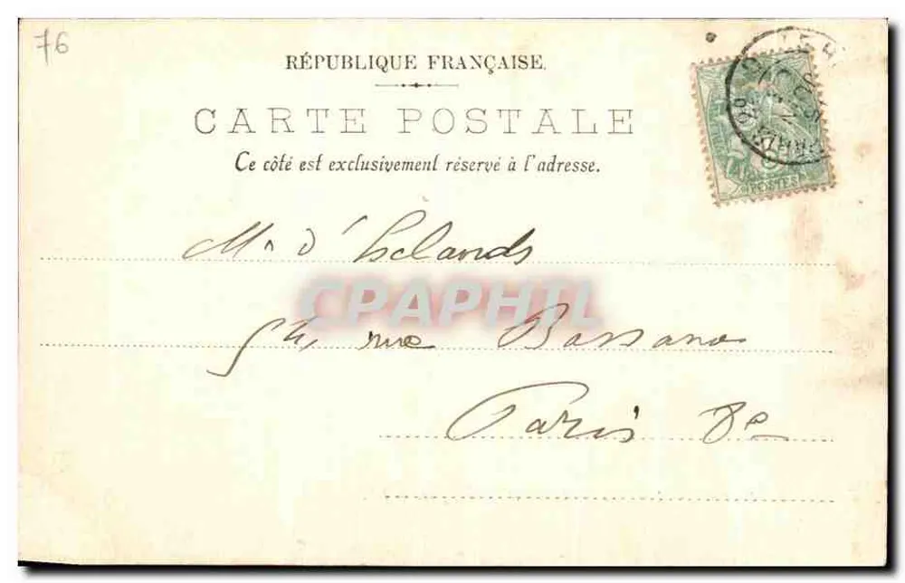 Le Havre — Les Brise — Lames und der Avant-port — LL. — Nr. 102 - Rückseite