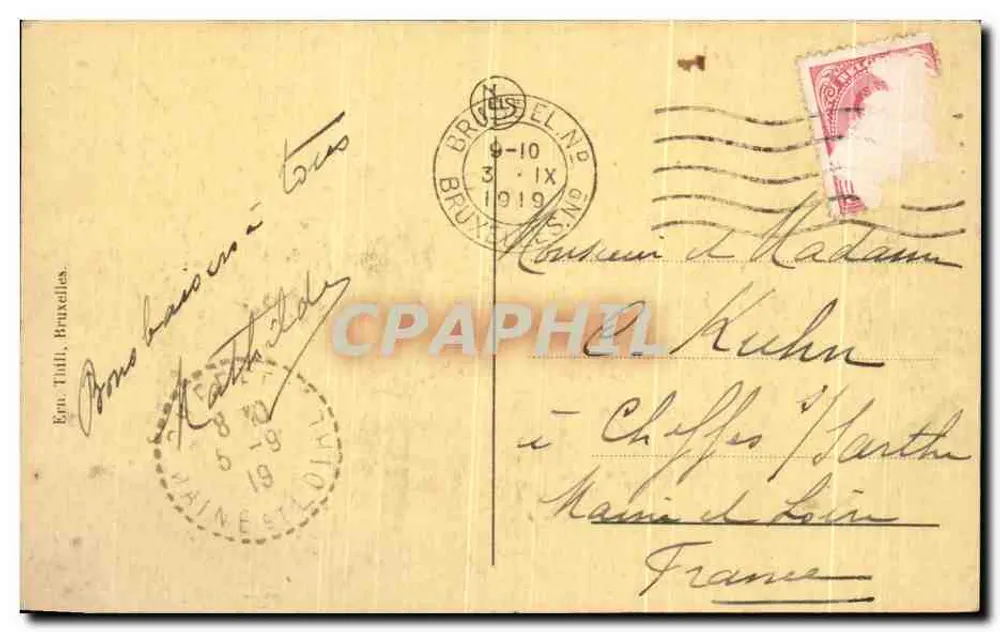 Bruxelas — Coluna do Congresso — editor N. Jaus - Verso