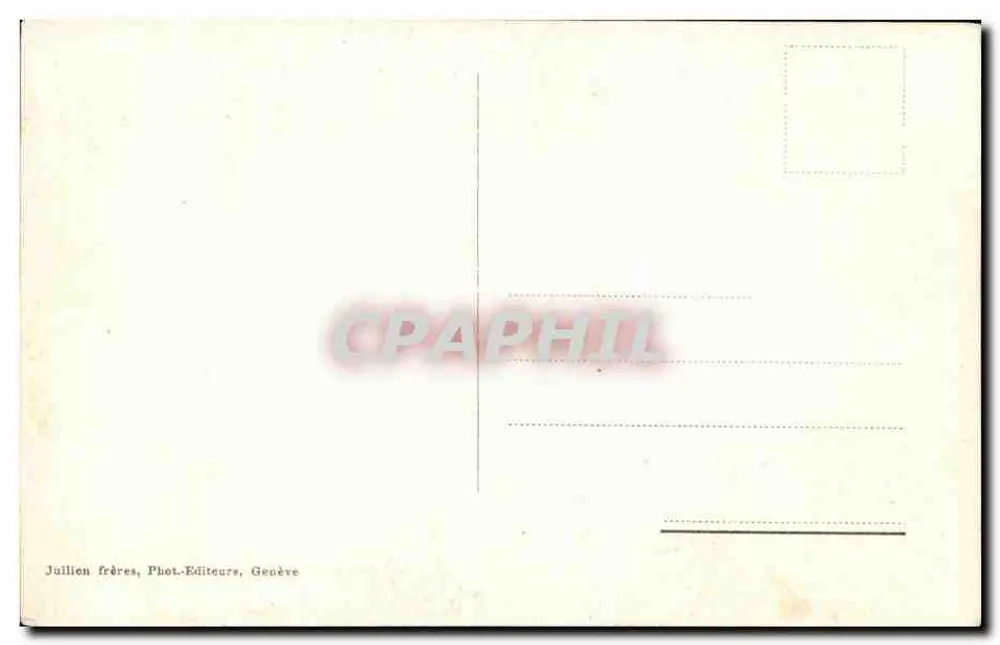 Gorges de la Diosaz — Ansicht vom Natürlichen Brücke — J. J. 8003 - Rückseite