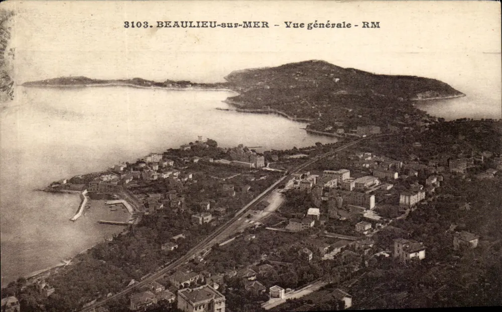 Beaulieu-sur-Mer — Vista geral — RM — n° 3103 - Frente
