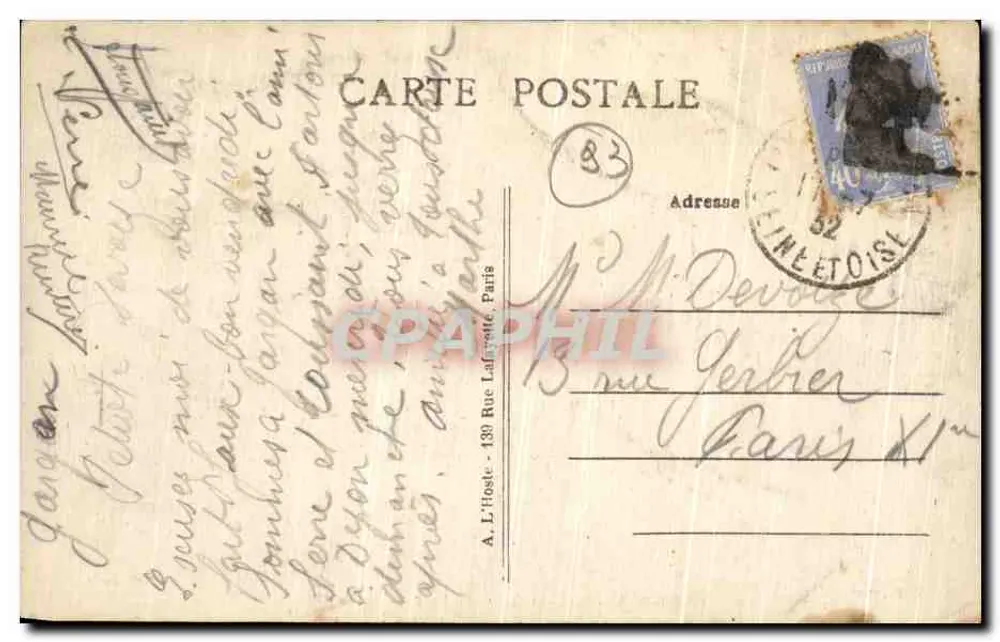 LIVRY-GARGAN (S.-et-O.) — Der Rathauspark — Gatsévitch Verlag - Rückseite