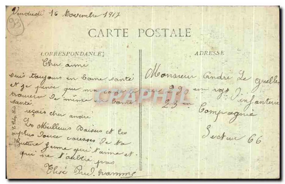 AUBERVILLIERS — Avenue de Stains — Verleger BLP, Nr. 22 - Rückseite