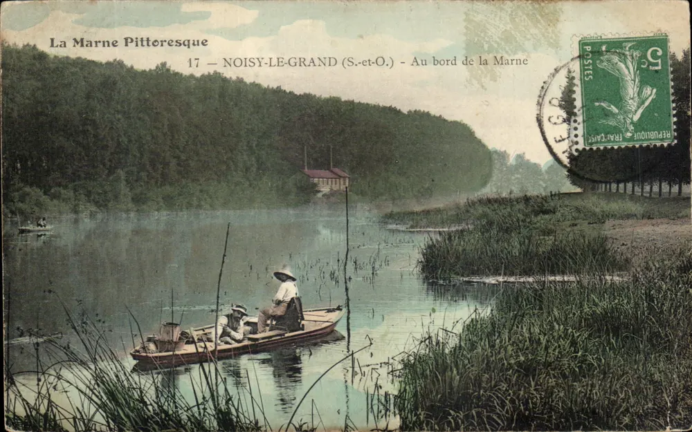 La Marne Pittoresque — 17 - NOISY-LE-GRAND (S.-et-O.) - Am Ufer der Marne - Vorderseite
