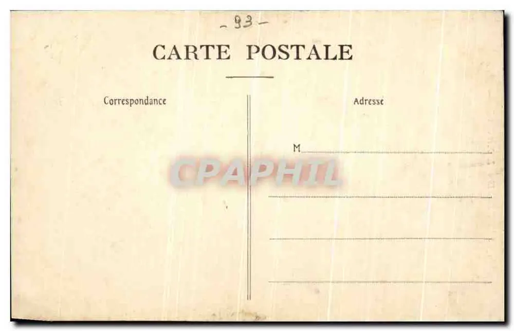 SAINT-DENIS — Le Fort de l'Est — J. F. — n° 53 - Verso