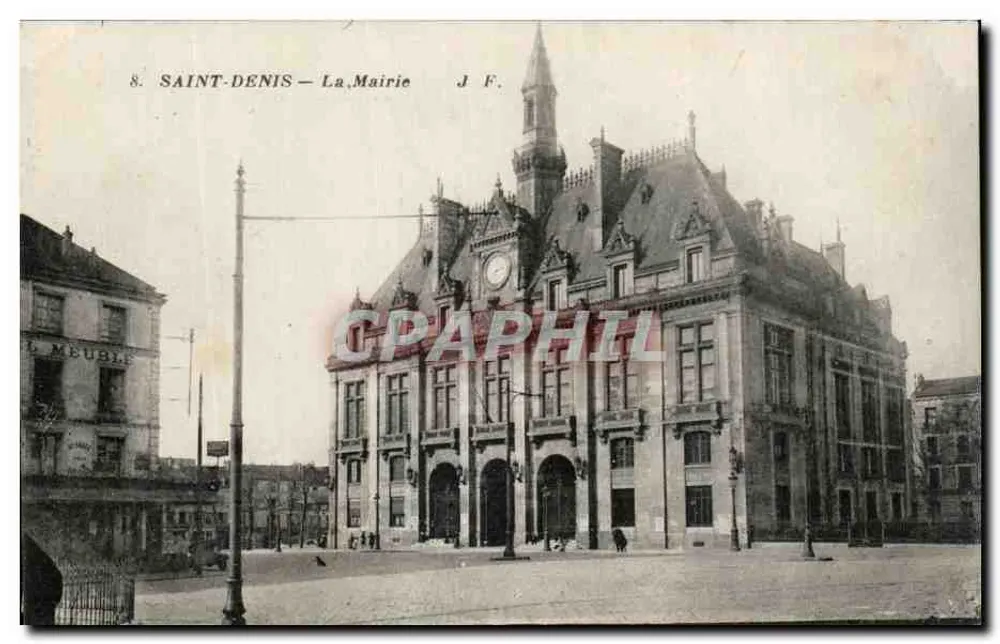 Saint-Denis — A Prefeitura — J.F. - Frente