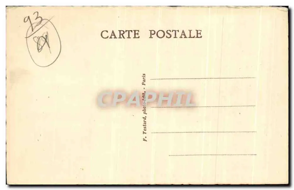 ST-DENIS — Seine-Ufer und Loire-Werft — E.M. n°1286 - Rückseite
