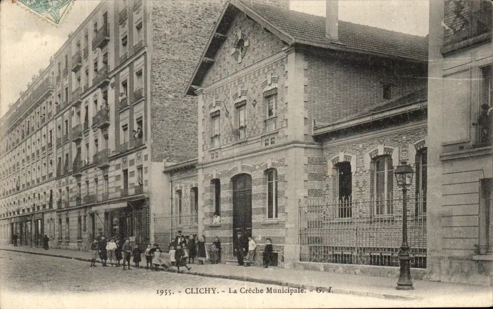 Clichy - Die kommunale Krippe - G. I. - Vorderseite