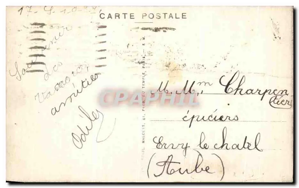 Rue Victor-Hugo — Bois-Colombes — Verlag EM - Rückseite