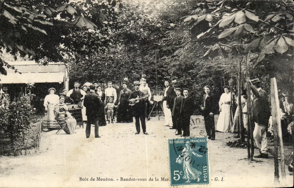Bois de Meudon — Rendez-vous de la Marais — G. I. - Vorderseite