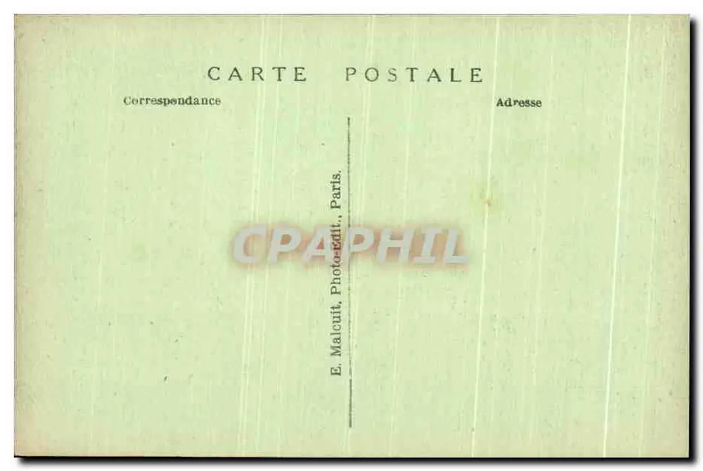 Montrouge — Avenue de la République — E. M. n°1528 - Verso