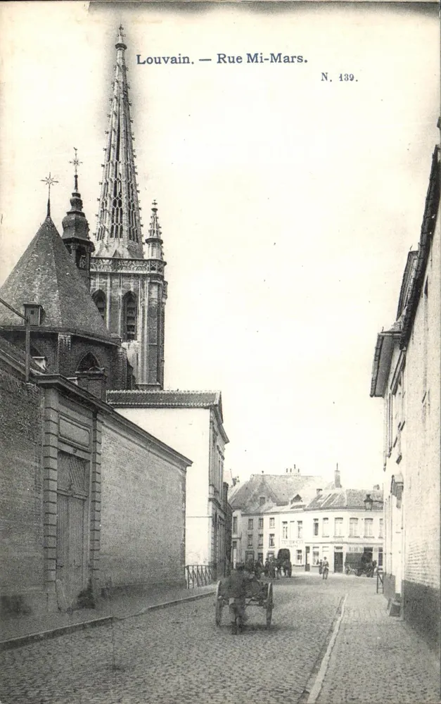 Louvain — Rue Mi-Mars — N. 439 - Frente