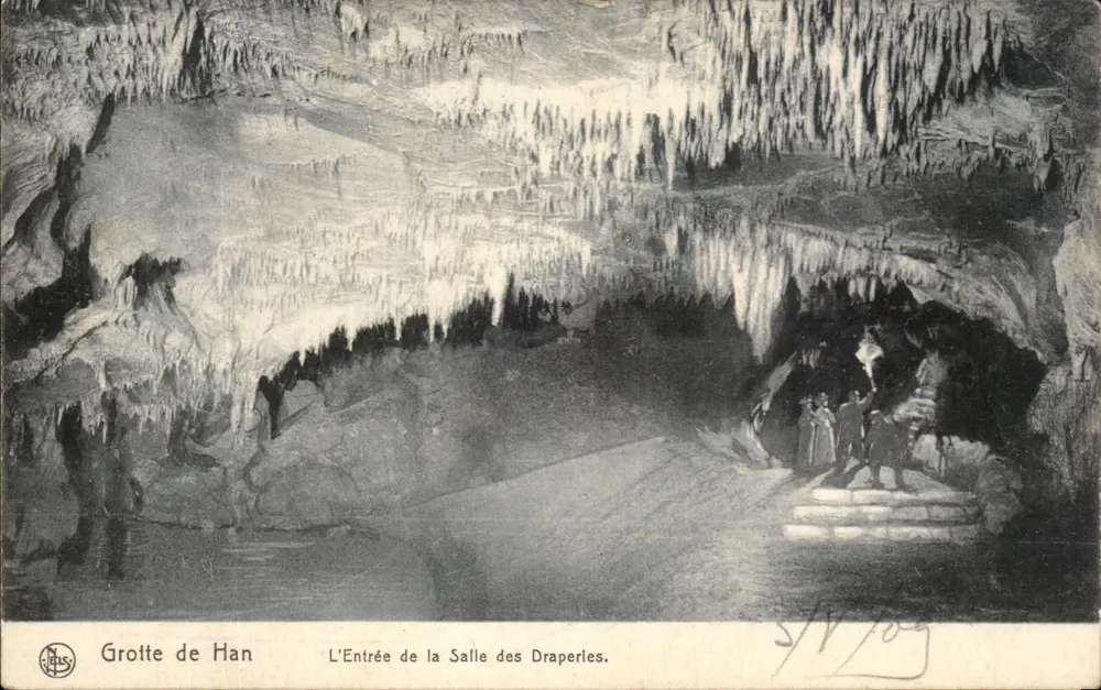 Höhle von Han — Eingang zur Draperienhalle — N. Jels, Nr. 1 - Vorderseite