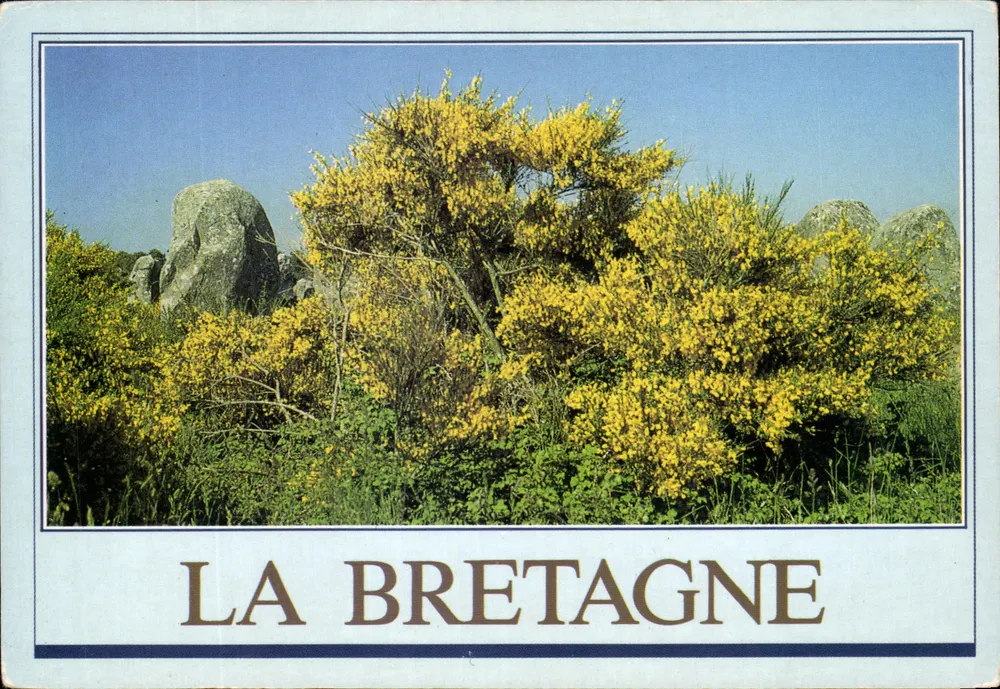 A Bretanha — Menhir — Edição E.P.I. - Frente