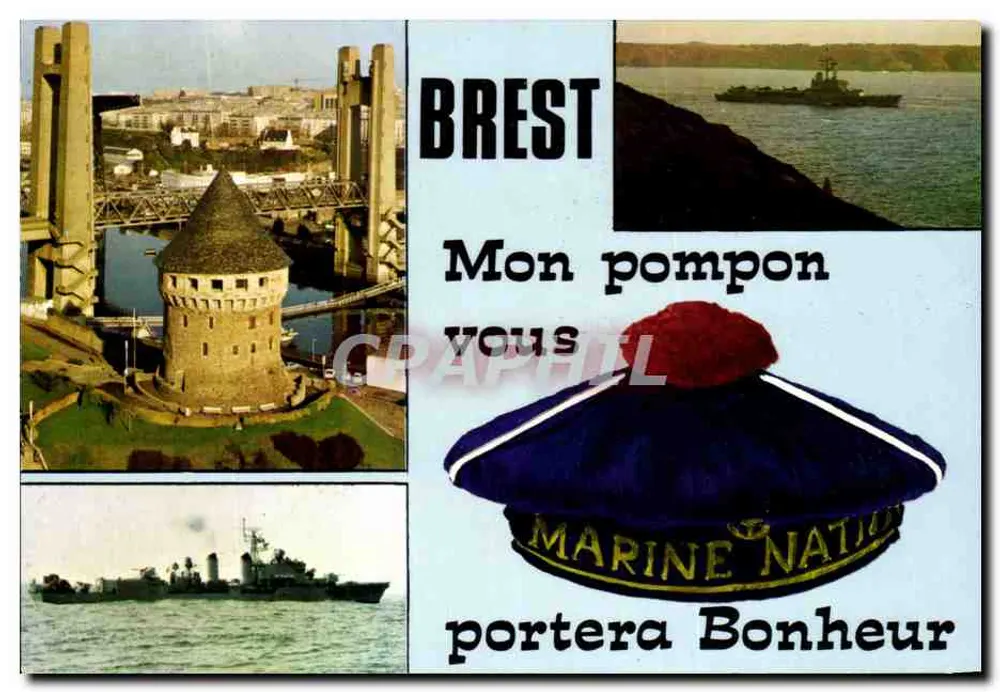 Brest — Meu pompon trará para você sorte — Edições Bretãs Pa Breïg - Frente