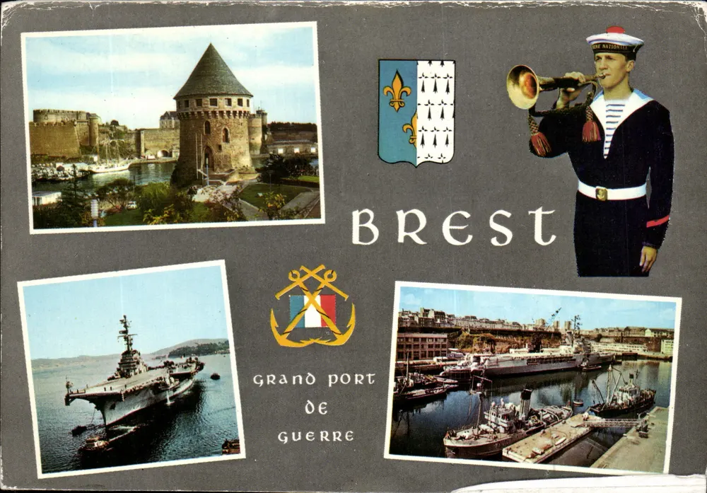 Brest — Grand Port de Guerre — Éditions de Bretagne - Vorderseite