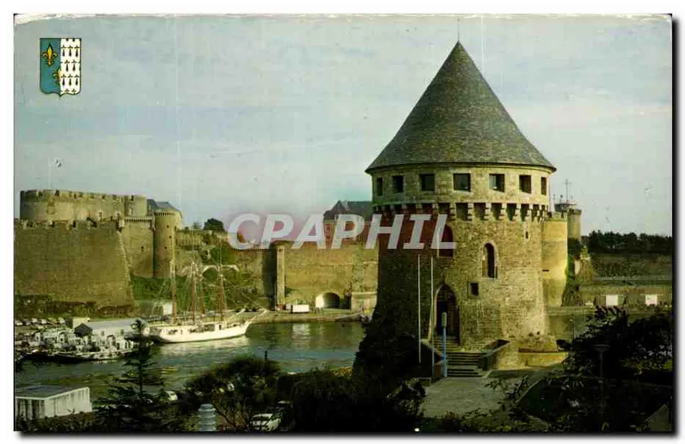 Brest — Duży Port Wojenny i Handlowy — Wieża Motte-Tanguy (XIV wiek) - Awers