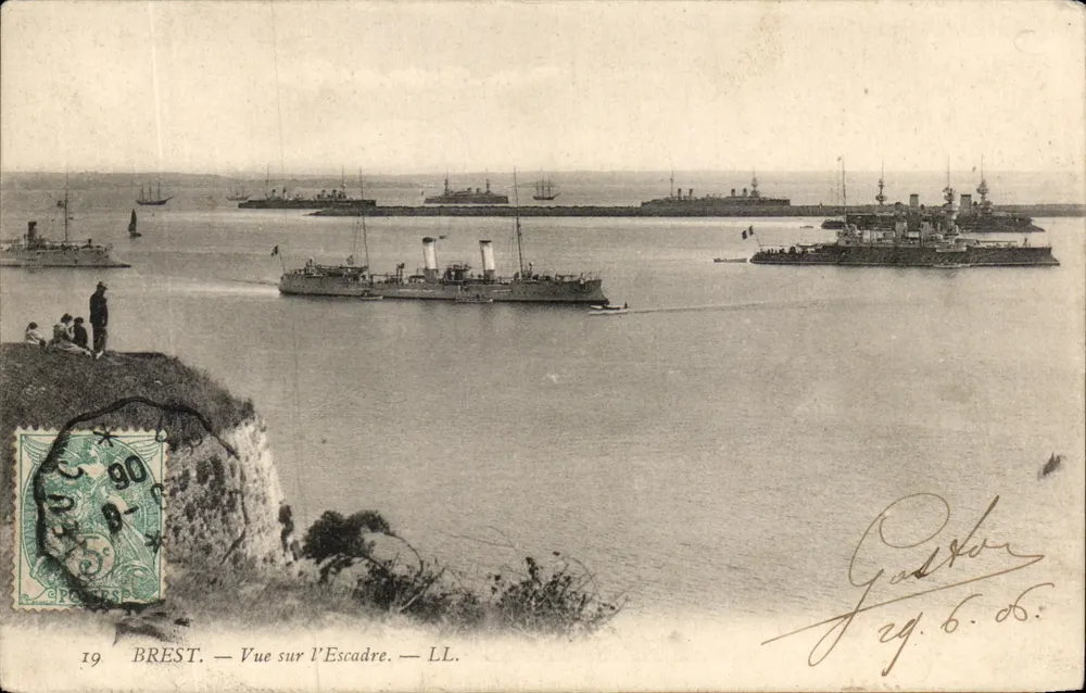BREST — Vista da Esquadra — LL. - Frente