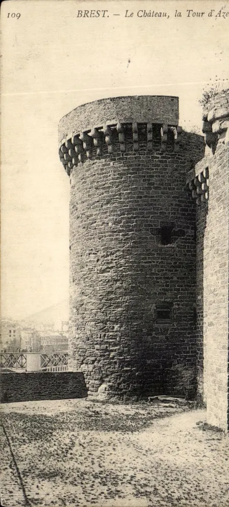 Brest — Il Castello, la Torre d'Arz - Recto