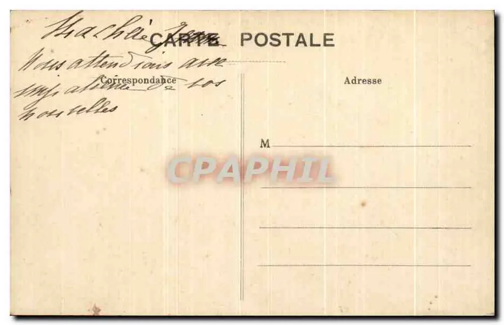 Brest - Recouvrance - La Rue de la Porte - G. F. - Rückseite