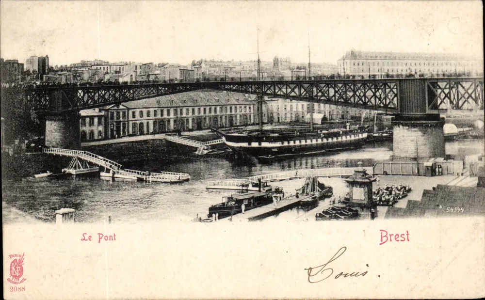 O Ponte — Brest — Paris AE 2088 - Frente