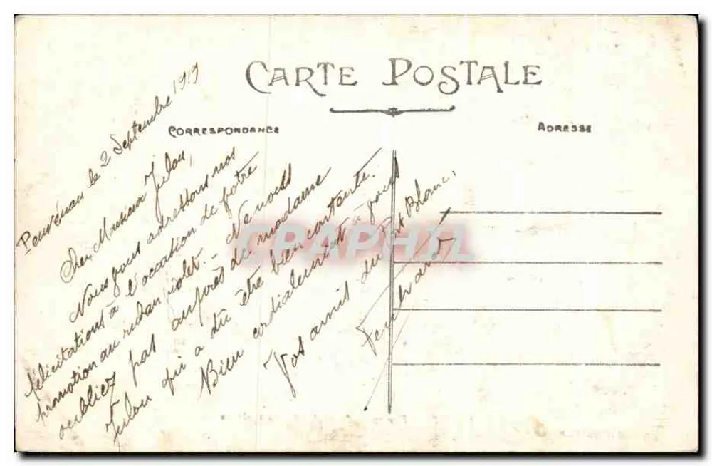 Brest — Ansicht des Arsenal, Seite des Schlosses — Artaud et Nozais, Nantes, n°72 - Rückseite