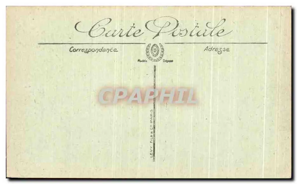 BREST — O Porto do Comércio e a Esquadra — The Commercial Harbour and the Squadron — LL. — N° 39 - Verso