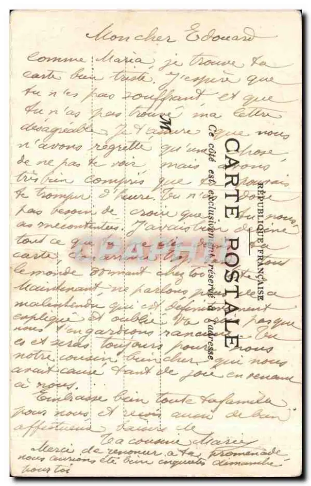 Brest — Igreja de São Martinho — Toda a Bretanha, n°113 - Verso