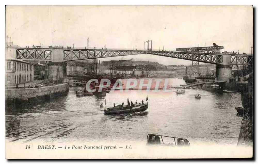BREST — 1º Ponte Nacional fechado — LL - Frente