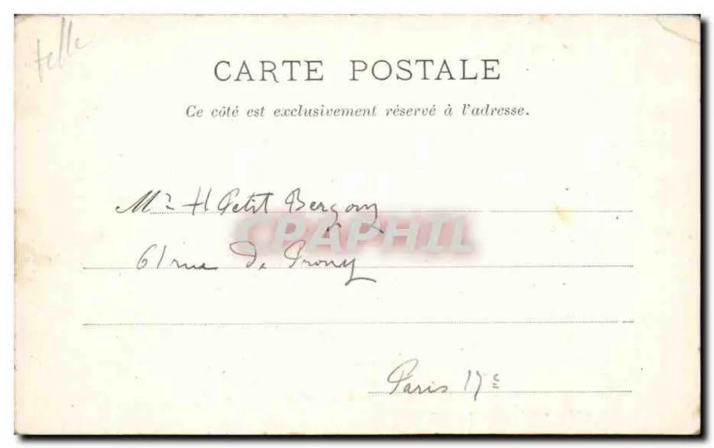 Brest — Der Kriegshafen und die Werkstätten — Phototypie Royer, Nancy - Rückseite