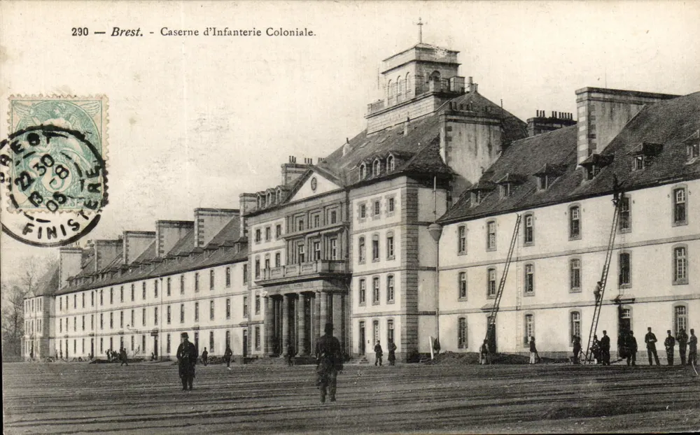 Brest — Casa de Infantaria Colonial — Editor anônimo, n° 290 - Frente