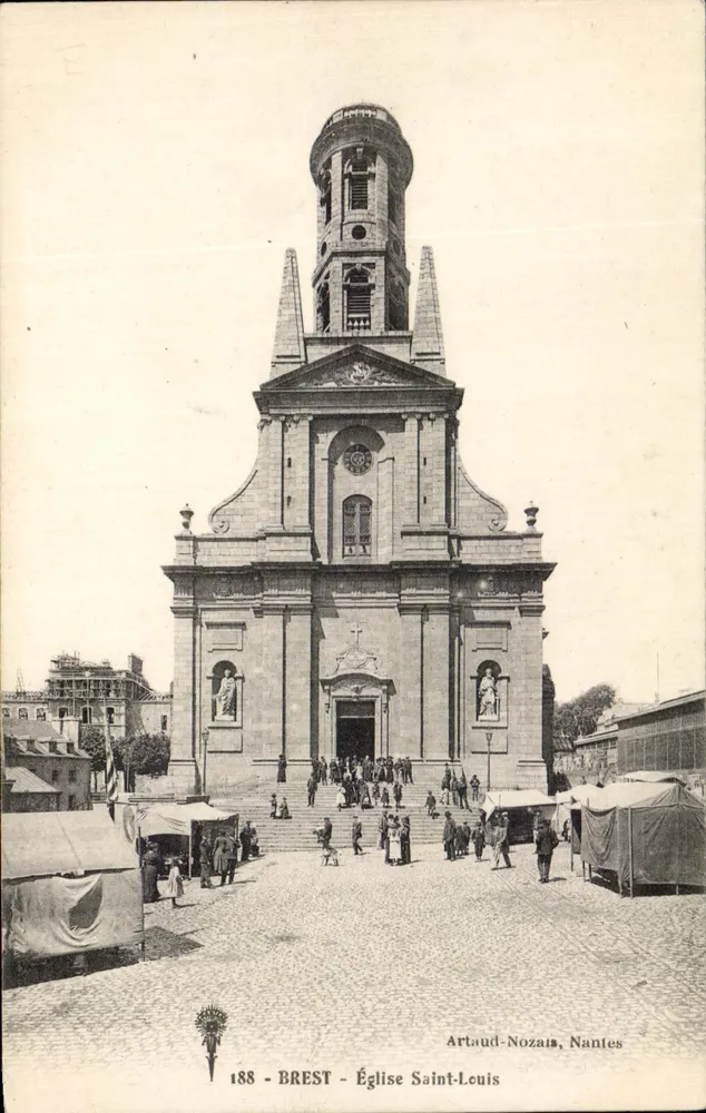 Igreja de São Luís — Brest — Artaud-Nozais, Nantes - Frente