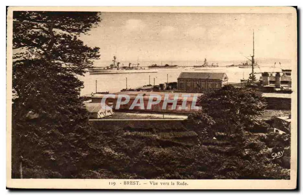 Brest — Vista para a Baía — Gaby, n°119 - Frente