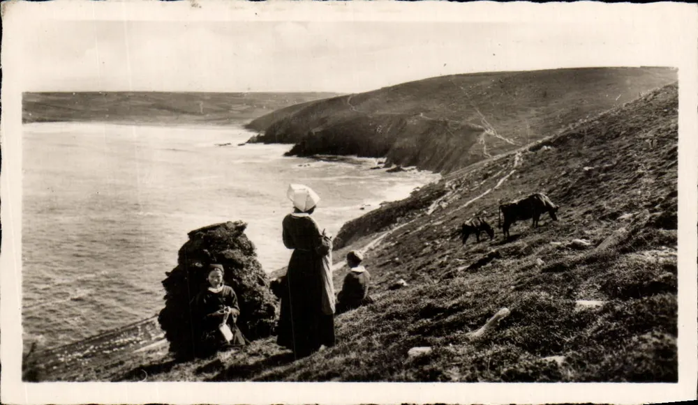 Strickereien an der Pointe du Raz — Bucht der Toten - Vorderseite