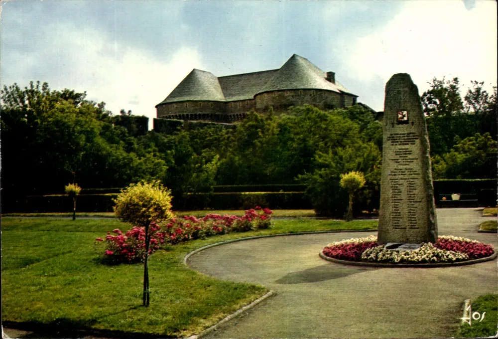Die Gärten des Schlosses Narval - Denkmal für die untergegangenen U-Boote - Art Editions JOS, Brest - Vorderseite