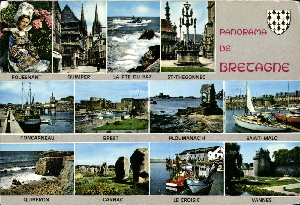 Panorama da Bretanha — Editor JOS, n° C 84 - Frente