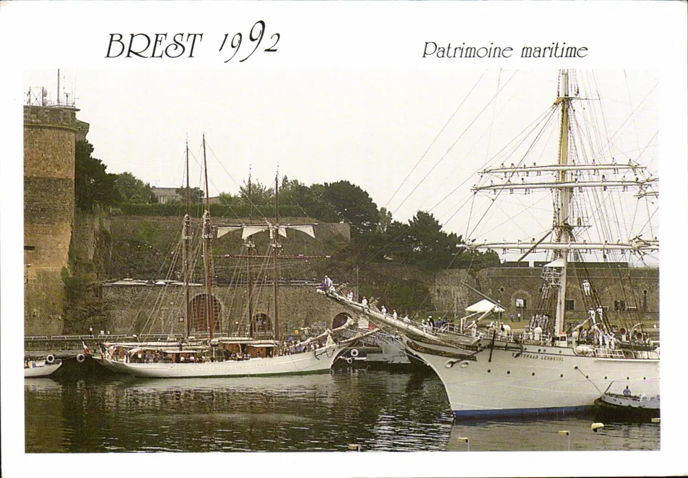 Brest 1992 — maritimes Erbeut — editions JOSLIP - Vorderseite