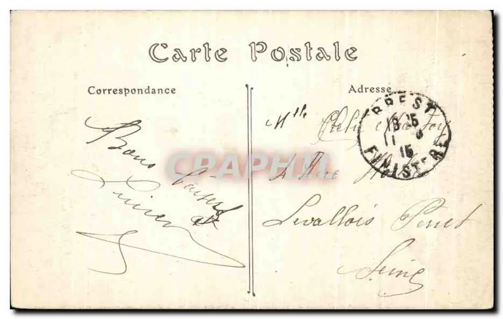 Brest — La Piazza del Castello — ND. Fotografia n°113 - Verso