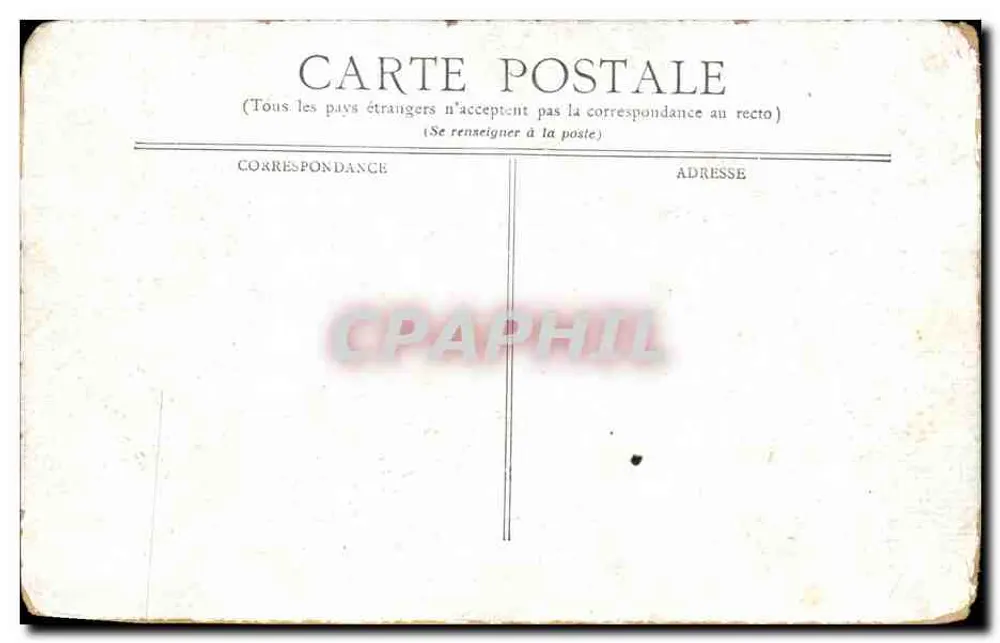 Brest — A praça das Portas — CER 95 - Verso