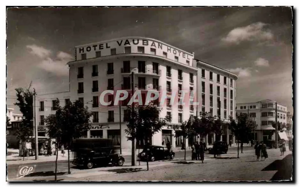 Hotel Vauban — Brest — Editora Réal-Photo, n°176 - Frente