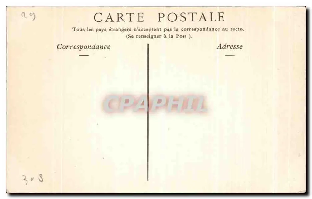 Militärhafen von Brest — Einlass eines Transports — Collections ND Phot - Rückseite