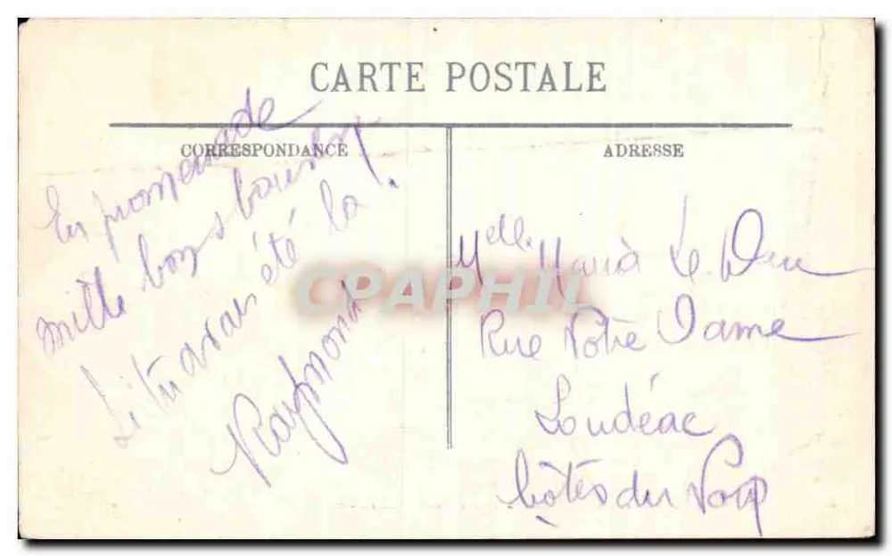 Brest — Militärhafen — Aufnahme vom Grand Pont — LL. - Rückseite